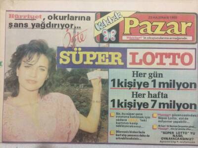 Hürriyet Gazetesi Kelebek Eki 23 Haziran 1985 - Her Yaşta Her Kadın GZ50558 - 1