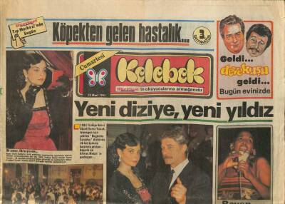 Hürriyet Gazetesi Kelebek Eki 23 Mart 1985 - Safiye Ayladan Gençlik Konseri GZ92126 - 1