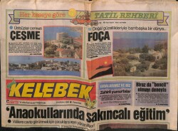 Hürriyet Gazetesi Kelebek Eki 23 Nisan 1990 - Villa Değerinde Kostümler GZ63590 - 1