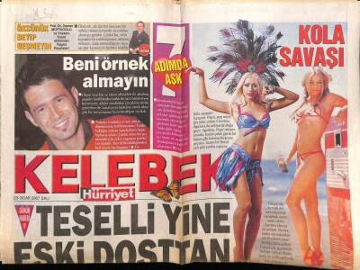 Hürriyet Gazetesi Kelebek Eki 23 Ocak 2007 - Keremcem Beni Örnek Almayın GZ75843 - 1