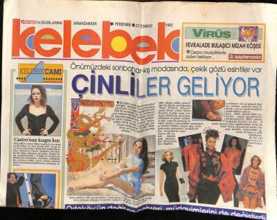 Hürriyet Gazetesi Kelebek Eki 23 Temmuz 1992 - Mazhar-Fuat - Özkan Tatili Hakettiler GZ75818 - 1