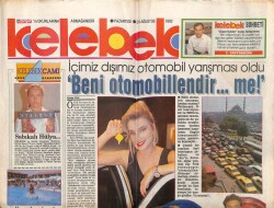Hürriyet Gazetesi Kelebek Eki 24 Ağustos 1992 - Sabıkalı Hülya Avşar GZ63916 - 1