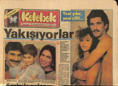 Hürriyet Gazetesi Kelebek Eki 24 Aralık 1984 - Zümra Aycan İçin...Heyecanlı Bekleyiş GZ114793 - 1