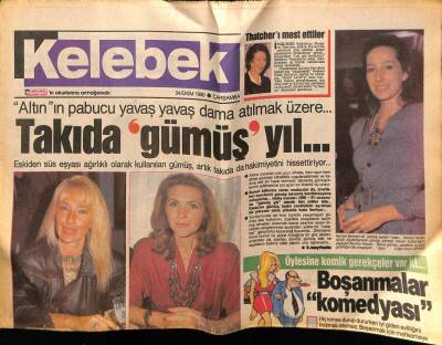 Hürriyet Gazetesi Kelebek Eki 24 Ekim 1990 - Tomris Oğuzalpın Demeci Tiyatrocuları Kızdırdı GZ75740 - 1