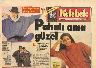 Hürriyet Gazetesi Kelebek Eki 24 Kasım 1984 - İkinci Şöhretini Yaşayan Raquel Welch 44 Yaşında Olduğunu Açıklıyor... GZ114941 - 1