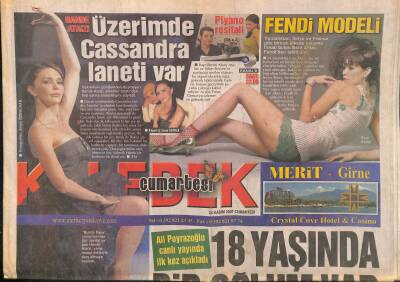 Hürriyet Gazetesi Kelebek Eki 24 Kasım 2007 - Emel Müftüoğlu Facebooku Dava Edecek GZ116511 - 1