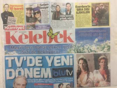 Hürriyet Gazetesi Kelebek Eki 24 Ocak 2017 - Müjde Ar Setlere Dönüyor GZ29227 - 1