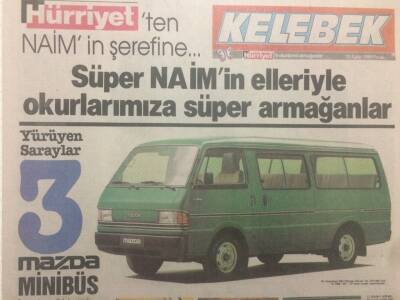 Hürriyet Gazetesi Kelebek Eki 25 Eylül 1988 - Perran Kutman Yorgunluk Atıyor, Rock Müzikalin Fiskos Kuşu GZ38541 - 1