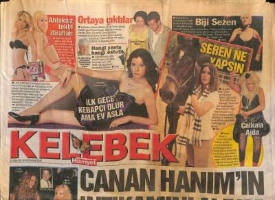 Hürriyet Gazetesi Kelebek Eki 25 Mayıs 2009 - Eşi Sulhi Aksüte Boşanma Davası Açan Sibel Can , İlginç Açıklamalar Yapmaya Devam Ediyor GZ109183 - 1