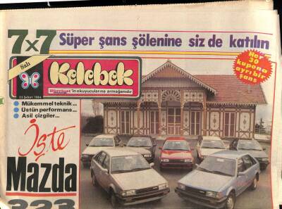 Hürriyet Gazetesi Kelebek Eki 25 Şubat 1986 - Eşinden Boşandı...Gökben , Artık Özgür GZ90546 - 1