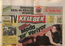 Hürriyet Gazetesi Kelebek Eki 25 Temmuz 1987- Moda Sır Veriyor GZ63666 - 1
