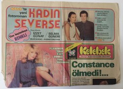 Hürriyet Gazetesi Kelebek Eki 26 Eylül 1982 - Bir Yeniden Doğuşun Öyküsü GZ13574 - 2