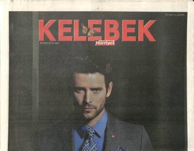 Hürriyet Gazetesi Kelebek Eki 26 Eylül 2014 - Ajda Pekkan Her Yaşın Bir Güzelliği Var ı Solo Olarak Seslendirdi -Yine Tuğba Özerk Yine Murat Aşık GZ93600 - 1