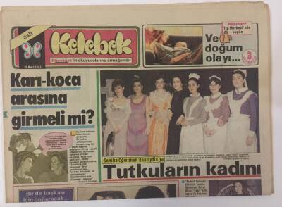 Hürriyet Gazetesi Kelebek Eki 26 Mart 1985 - Karı - Koca Arasına Girmeli Mi ? GZ16805 - 1