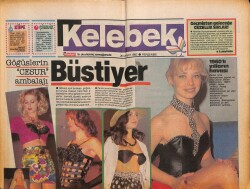 Hürriyet Gazetesi Kelebek Eki 26 Mart 1992 - Geçmişten Geleceğe Güzellik Sırları - 1960lı Yılların Havası  GZ94160