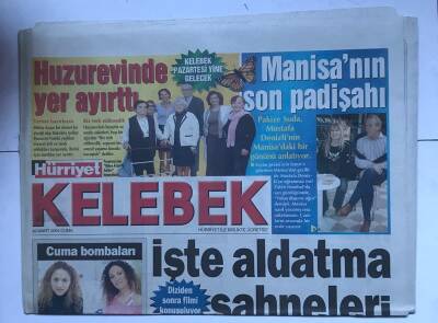Hürriyet Gazetesi Kelebek Eki 26 Mart 2004 - Manisanın Son Padişahı GZ8513 - 1