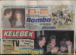 Hürriyet Gazetesi Kelebek Eki 26 Nisan 1987 - Ülkü Giray Tv ye Döndü GZ63544 - 1