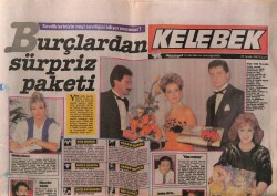 Hürriyet Gazetesi Kelebek Eki 27 Aralık 1987 - Ajda Pekkan Gümüş Tutkunu GZ63791 - 2