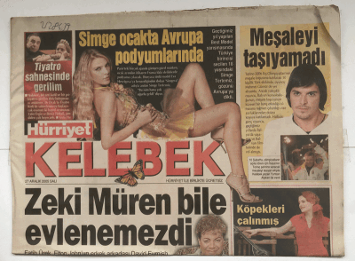 Hürriyet Gazetesi Kelebek Eki 27 Aralık 2005 - Seri Katil Ve Psikiyatri Bir Araya Gelirse GZ5257 - 1