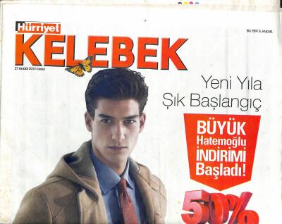 Hürriyet Gazetesi Kelebek Eki 27 Aralık 2013 - Cem Yılmaz , Önceki Gün Arkadaşlarının Düzenlediği Yılbaşı Partisindeydi GZ122179 - 1
