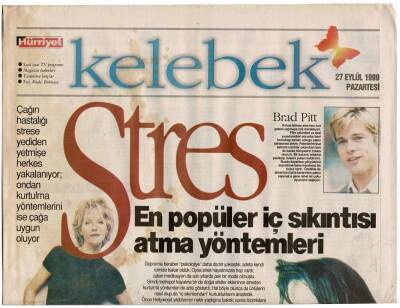 Hürriyet Gazetesi Kelebek Eki 27 Eylül 1999 - Latin Aşıklar Dönemi Latin Müziğin Ateşli Melodileri Hala Sürüyor GZ48028 - 1