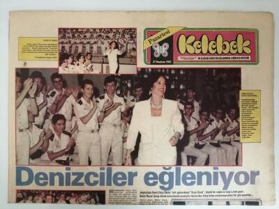 Hürriyet Gazetesi Kelebek Eki 27 Haziran 1983 Nazan Şoray Bu Konseri Yıllar Geçse De Unutmam -GZ14617 - 1