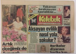 Hürriyet Gazetesi Kelebek Eki 27 Mart 1985 - Aksayan Evlilik Nasıl Yola Sokulur GZ16804 - 1
