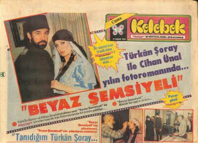 Hürriyet Gazetesi Kelebek Eki 27 Nisan 1984 - Türkan Şorayı Ağlatan Kameraman GZ114312 - 1