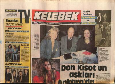Hürriyet Gazetesi Kelebek Eki 27 Nisan 1987 - Faruk Peker Yuvaya Döndü GZ63543 - 1