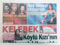 Hürriyet Gazetesi Kelebek Eki 27 Ocak 2005 - Köylü Kızının Hayatı Kitap Oldu GZ43408 - 1