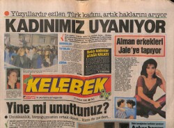 Hürriyet Gazetesi Kelebek Eki 27 Şubat 1990 - Harika Avcı Bunalımda GZ63403 - 1