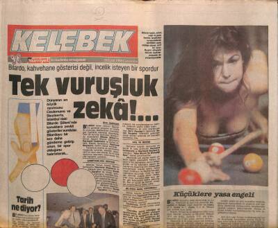 Hürriyet Gazetesi Kelebek Eki 28 Eylül 1988 - Virginianın Seçimi , Marilyn Monroenun Yüzünü , Meryl Streepin Ruhunu İsterim ! GZ82778 - 1