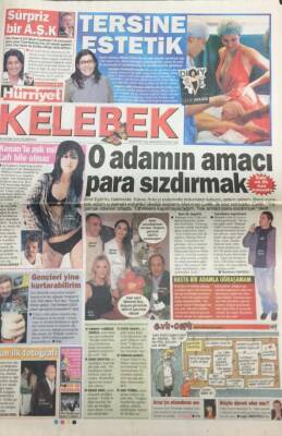 Hürriyet Gazetesi Kelebek Eki 28 Kasım 2005 Özgür Çevik Şöhret Uğruna Taviz Vermem GZ30741 - 1