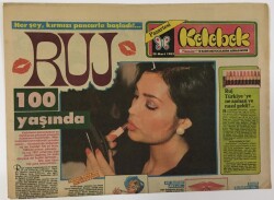 Hürriyet Gazetesi Kelebek Eki 28 Mart 1983 - Rujun 100. Yıllık Mini Romanı GZ13095 - 2