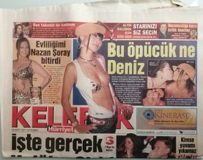 Hürriyet Gazetesi Kelebek Eki 28 Mart 2007 Ferhat Göçerden Kayahana İnce Ayar - GZ44361 - 2