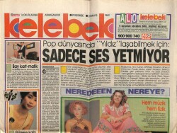 Hürriyet Gazetesi Kelebek Eki 28 Mayıs 1992 - Nilüfer,Neredeeen Nereye GZ61899 - 2