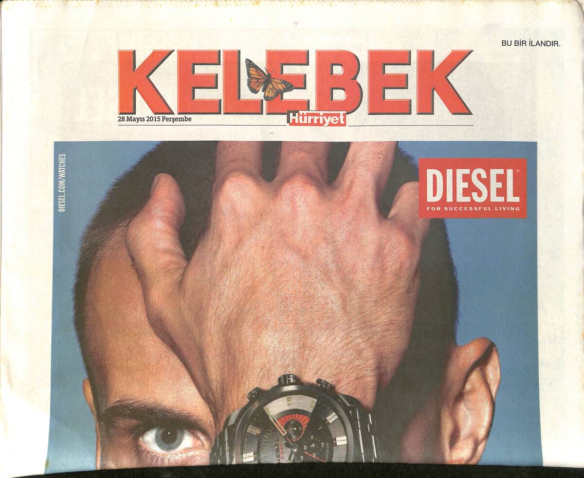 Hürriyet Gazetesi Kelebek Eki 28 Mayıs 2015 - Hande Yener Yeni Sezonu Bodrum'da Açtı - Hadise'den Klip Pozu GZ155117 - 1
