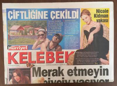 Hürriyet Gazetesi Kelebek Eki 28 Ocak 2005 - Türk Sineması Eleştiriye Muhtaç GZ10025 - 2