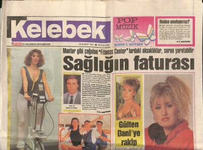 Hürriyet Gazetesi Kelebek Eki 28 Şubat 1991 - Yalçın Gülhan , Polonyalı Beatayı Unutamıyormuş GZ122896 - 1