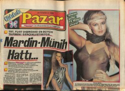 Hürriyet Gazetesi Kelebek Eki 28 Temmuz 1985 - Alman Gelin TV Dizisi Oluyor GZ63784 - 1