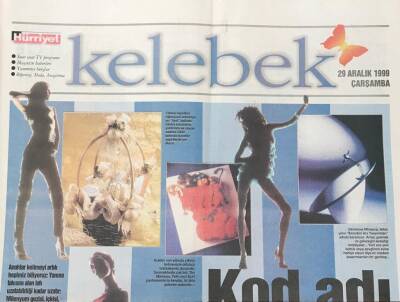 Hürriyet Gazetesi Kelebek Eki 29 Aralık 1999 - Kod Adı Milenyum GZ36358 - 1