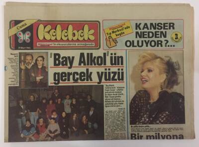 Hürriyet Gazetesi Kelebek Eki 29 Mart 1985 - Hülya Sözer 1 Milyona Tavşan Diş Yaptırdı GZ16803 - 2