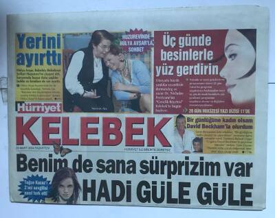 Hürriyet Gazetesi Kelebek Eki 29 Mart 2004 - Tuğçe Kazazı 2nci Sevgilisi Nasıl Terk Etti GZ8514 - 1