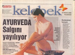 Hürriyet Gazetesi Kelebek Eki 29 Mayıs 2000 - Milano'dan Türkiye'ye Açılan Bir Türk - Gönül Gül, Seda Sayan'a Ağza Alınmayacak Sözler Söyledi GZ2957 - Gökçekoleksiyon