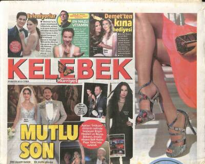 Hürriyet Gazetesi Kelebek Eki 29 Mayıs 2015 - Açıkhava Konserleri Başlıyor - Tarihi Casa Garibaldi Binası GZ95502 - 1