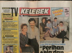 Hürriyet Gazetesi Kelebek Eki 29 Nisan 1987 - Şevket Altuğun Ailesi Kazan Kaldırdı GZ63541 - 2