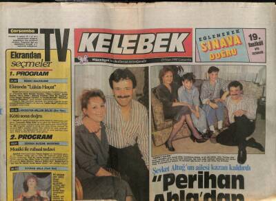 Hürriyet Gazetesi Kelebek Eki 29 Nisan 1987 - Şevket Altuğun Ailesi Kazan Kaldırdı GZ63541 - 1