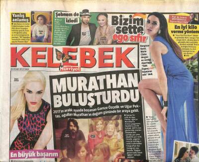 Hürriyet Gazetesi Kelebek Eki 29 Ocak 2013 - Yatak Odası Diyalogları,En Büyük Başarım GZ104756 - 1