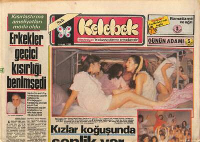 Hürriyet Gazetesi Kelebek Eki 3 Aralık 1985 - Tarihi Eserler Emin Ellerde GZ91957 - 1