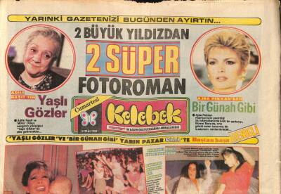 Hürriyet Gazetesi Kelebek Eki 3 Eylül 1983 - Fuarda Bir Kadınlar Matinesi GZ91005 - 1